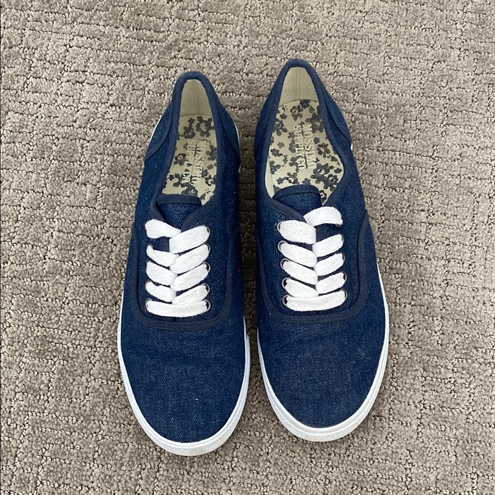 Mossimo Supply Co. Denim Sneakers with White Laces - Picture 2 of 3
